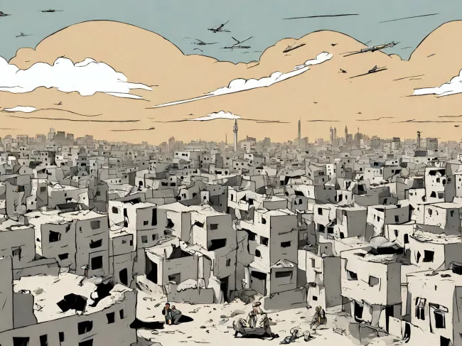 War-torn Gaza